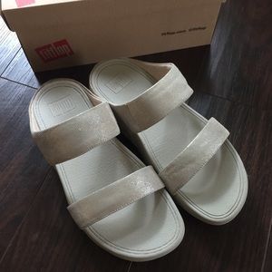 FitFlop Lulu shimmer Sandals